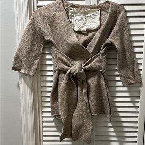 Anthropologie wrap sweater Sz Sm